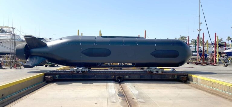 Orca Extra Large Unmanned Undersea Test Vehicle.