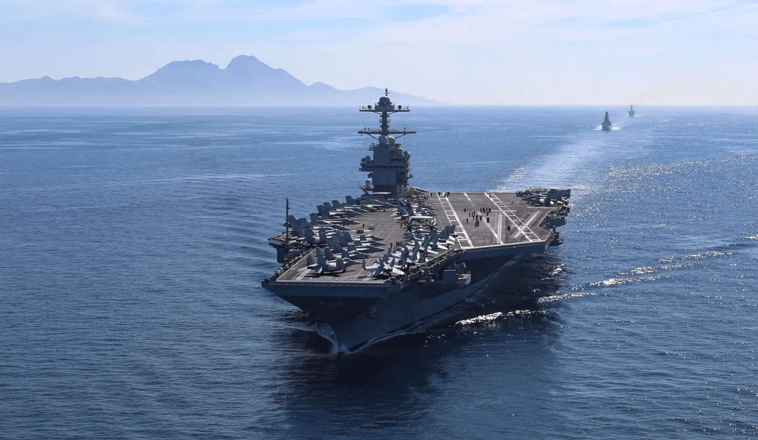 Pentagon To Extend USS Gerald R. Ford Deployment Defense Domain