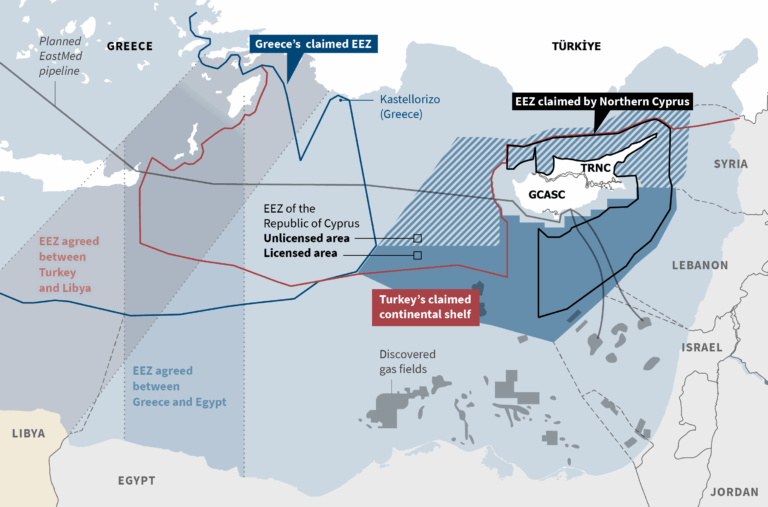 Greek Cypriot administration of Southern Cyprus – Lebanon EEZ Agreement: Geopolitical Encirclement and Legal Conflict in The Eastern Mediterranean