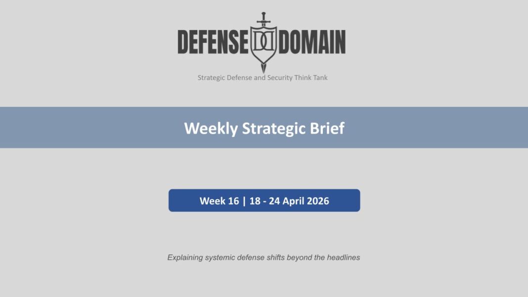 weekly strategic brief 26-16
