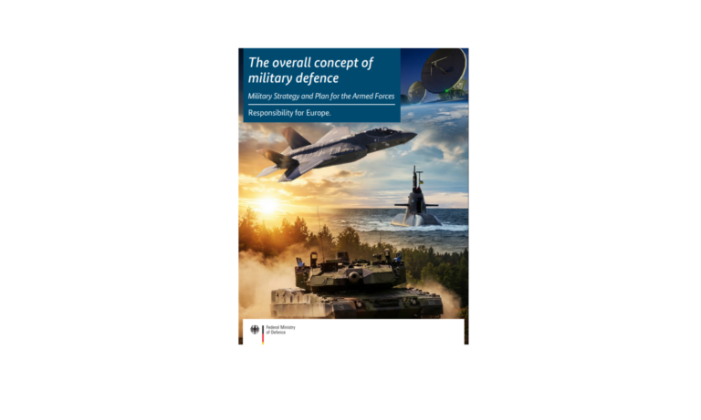 The overall concept of military defence