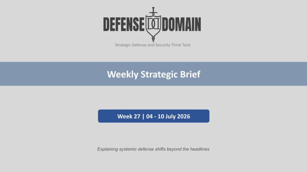 weekly strategic brief 26-27