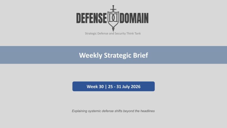 weekly strategic brief 26-30
