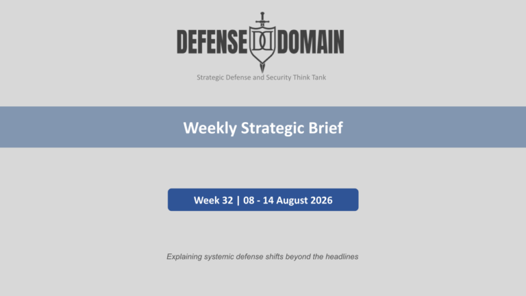 weekly strategic brief 26-32