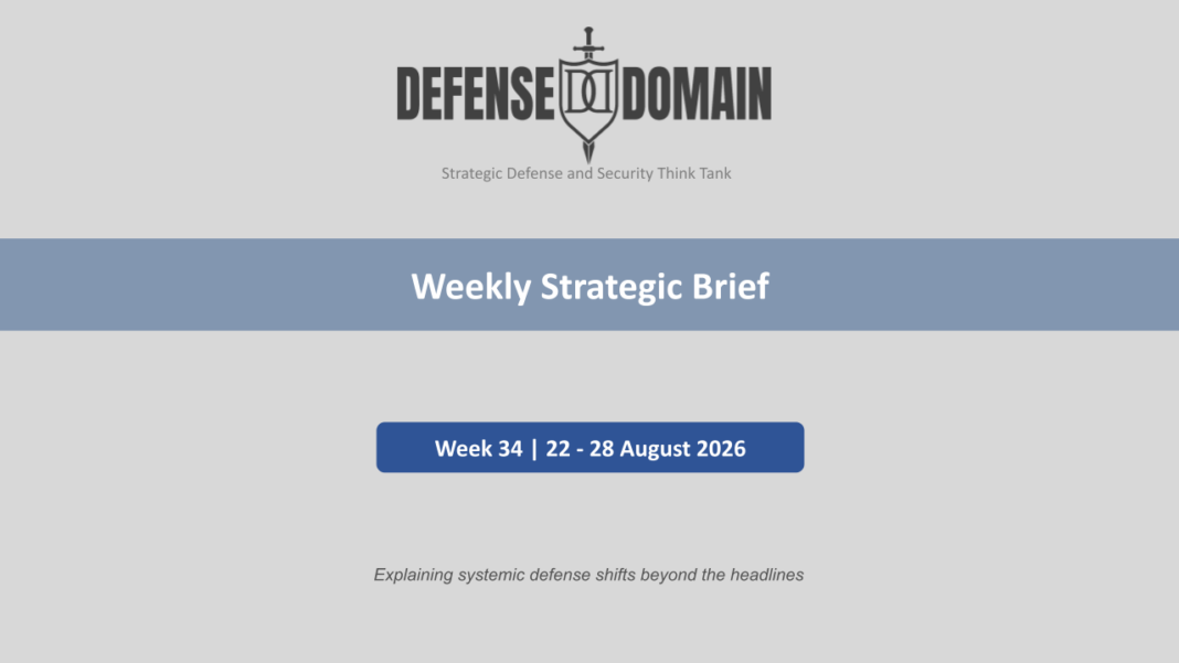 weekly strategic brief 26-34