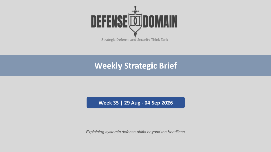 weekly strategic brief 26-35