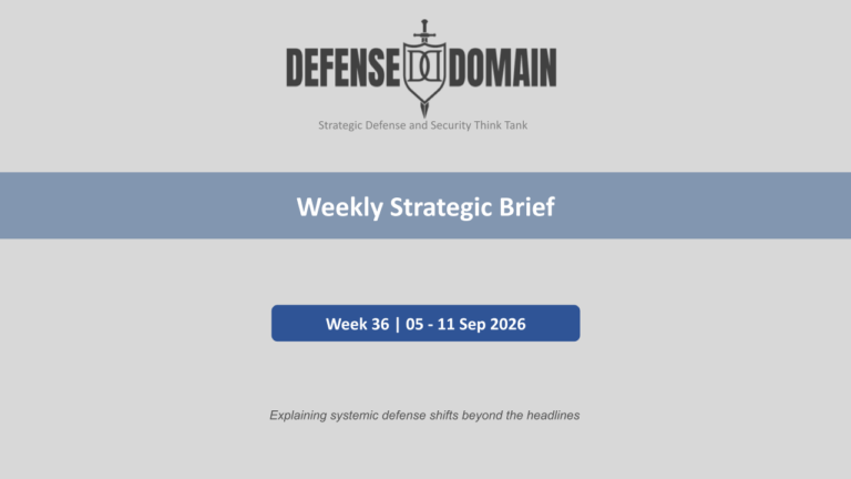 weekly strategic brief 26-36