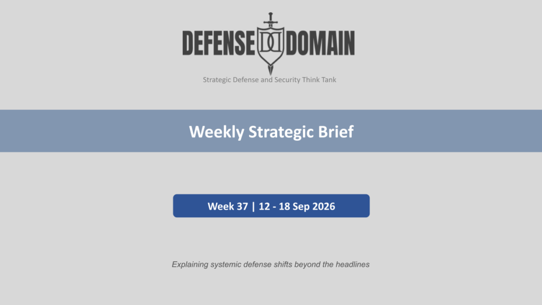 weekly strategic brief 26-37